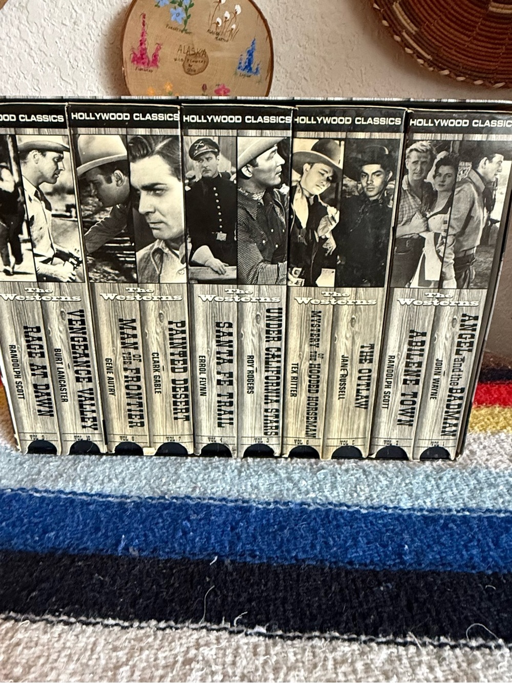90s Hollywood Classics: The Westerns 5 Volume Set VHS EP, 10-Tape Set